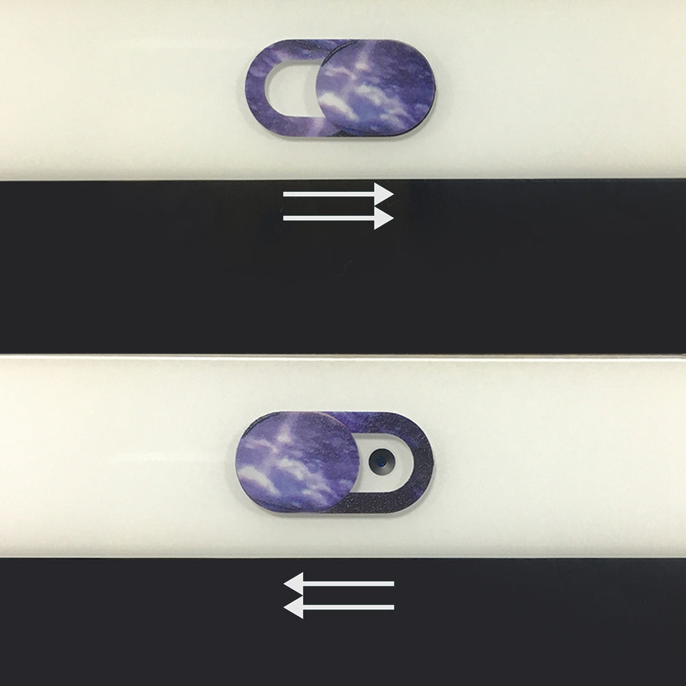 10Pcs / Set Marble Pattern Laptop Tablet Phone Camera Sticker Privacy Protection Webcam Slider Cover