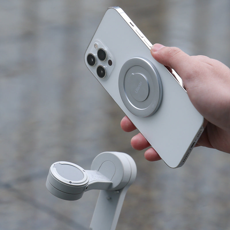 Uniqkart OA-15 Compatible with MagSafe Adapter Ring Holder Phone Mount for DJI OSMO 4 / 4SE / 5 / 6 Gimbal Stabilizer