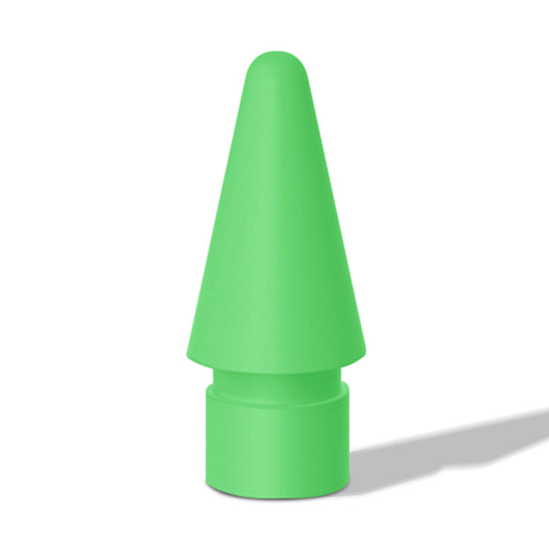 Smooth Writing Capacitive Stylus Tip for Apple Pencil 1st / 2nd Gen Replacement Sensitive Pencil Nibs - Green