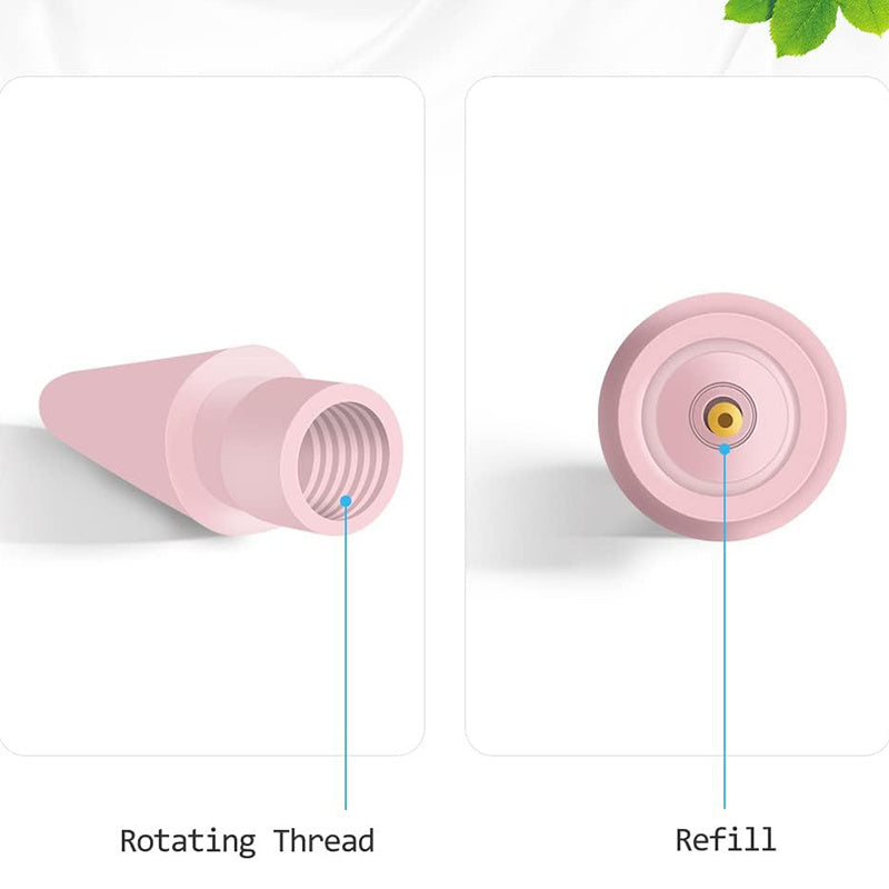 Smooth Writing Capacitive Stylus Tip for Apple Pencil 1st / 2nd Gen Replacement Sensitive Pencil Nibs - Rose