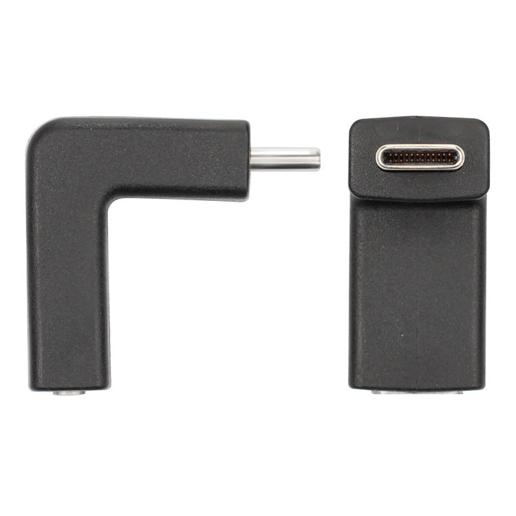 USB 3.1 Type-C Male to Female Adapter 90 Degree Right Angle Connector for MacBook Samsung Galaxy S10