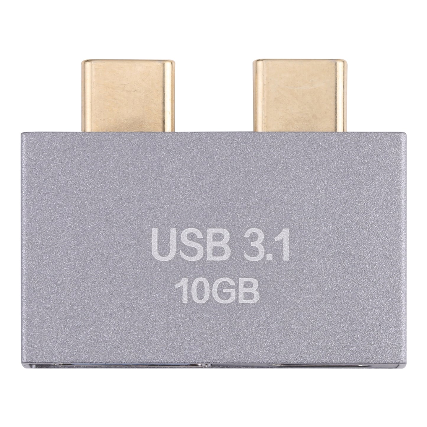 USB + Type-C Female to 2x Type-C Male Converter USB 3.1 10GB Aluminum Alloy Adapter