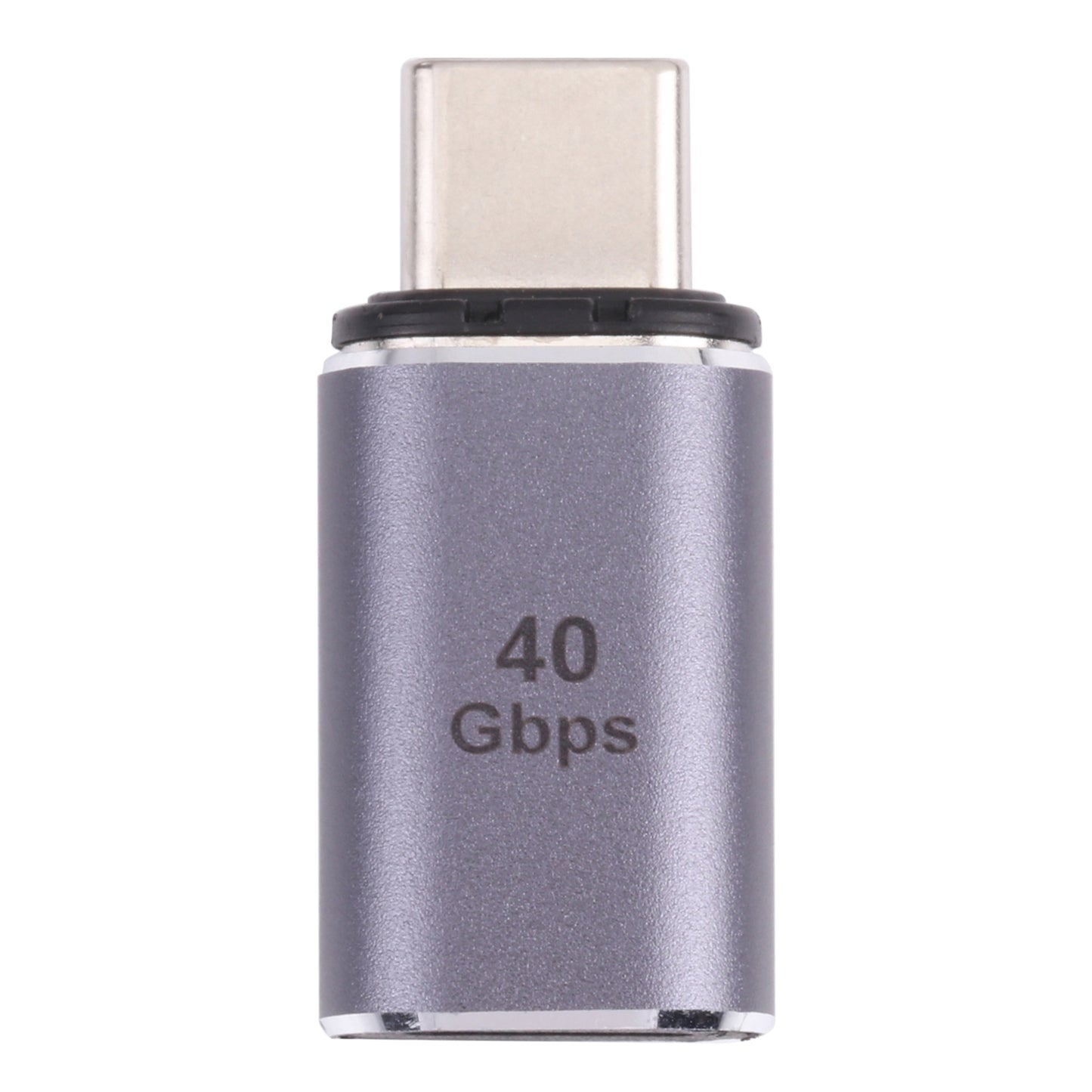 40Gbps Type-C Male to Type-C Female Aluminum Alloy Magnetic Suction Adapter Converter
