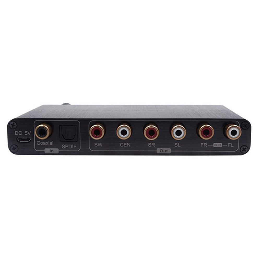 AY77 5.1CH Digital Audio Converter DTS / AC3 for DOLBY Decoding SPDIF Input to 5.1 Decoder