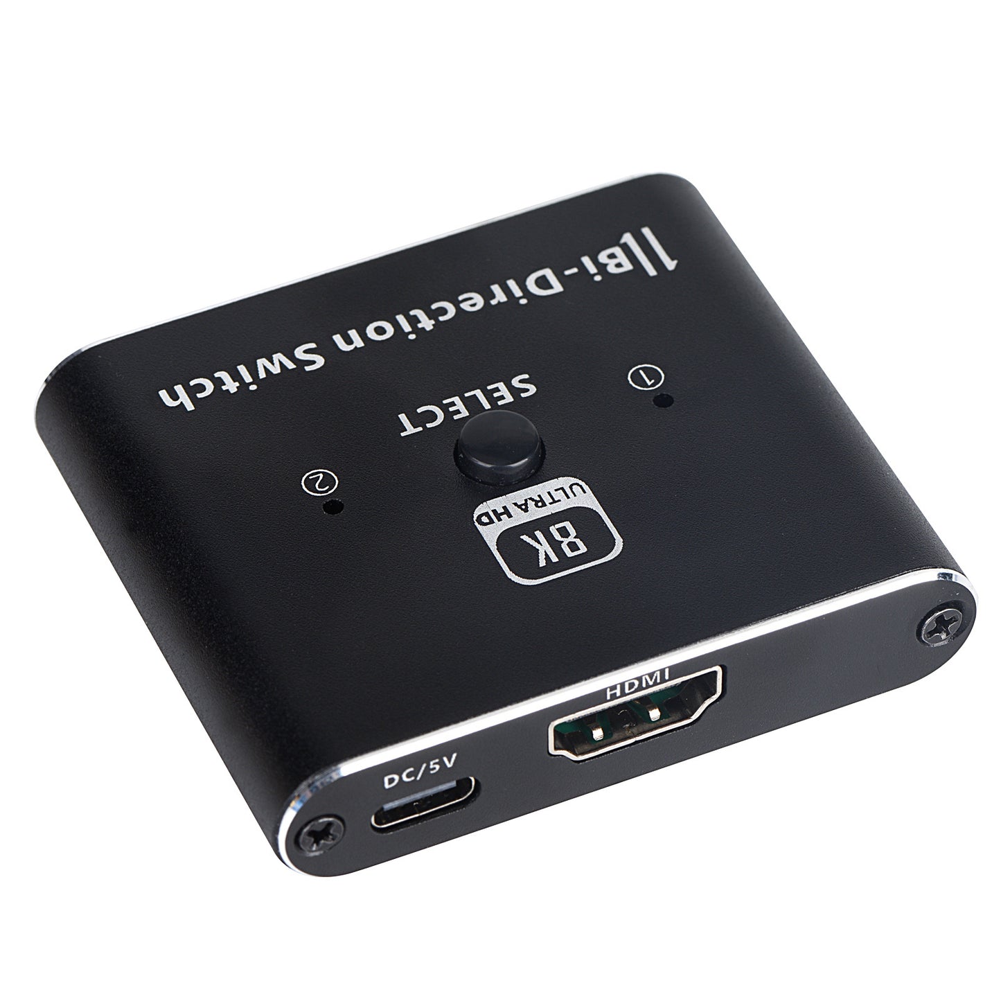 8K HDMI 2.1 Switch 4K 120Hz HDMI Switch 2 In 1 Out Bi-direction Switcher for PS5 PS4 Xbox Apple TV