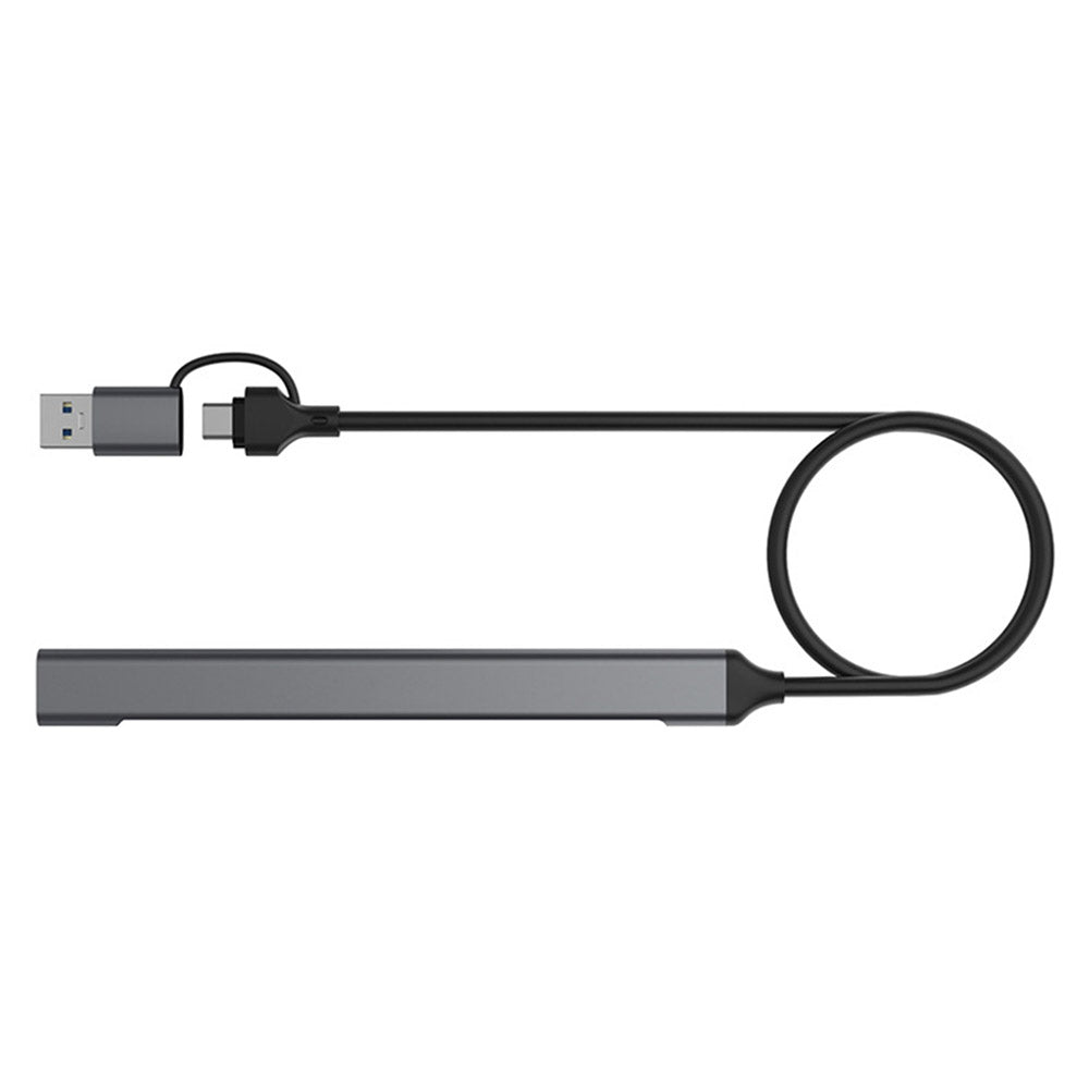 2-in-1 USB-C / USB-A HUB Adapter 7-Port Docking Station USB2.0 3.0 Splitter for Laptops