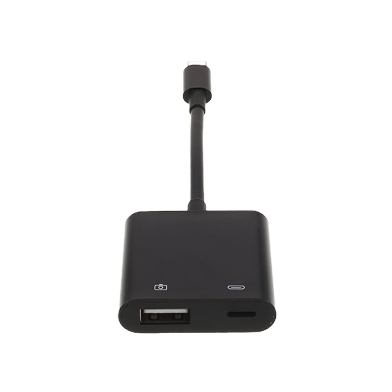 Lightning Male to USB 3.0 Female Adapter Cable USB Camera Reader Adapter