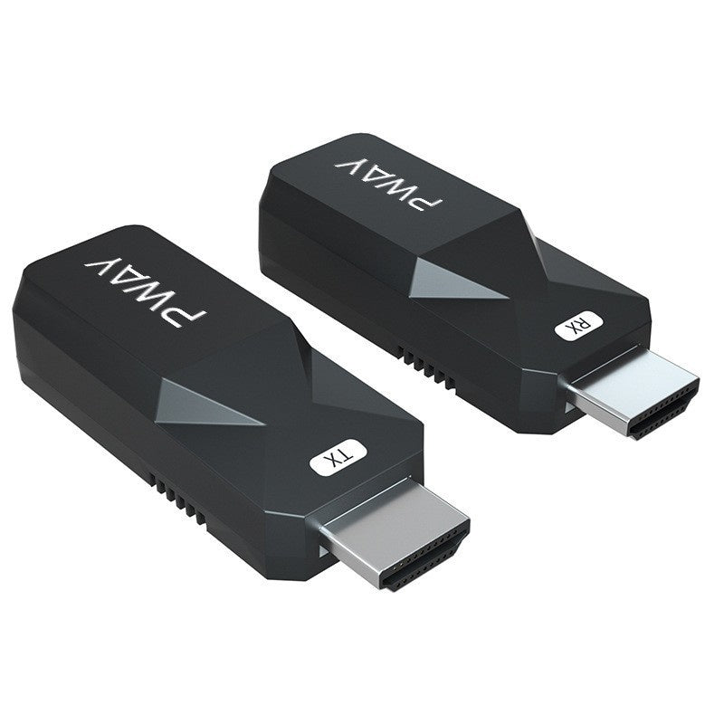 PWAY HT238P HDMI Extender 50m Audio Video 1080P Cat6 Ethernet Extension Adapter (1 Transmitter + 1 Receiver)