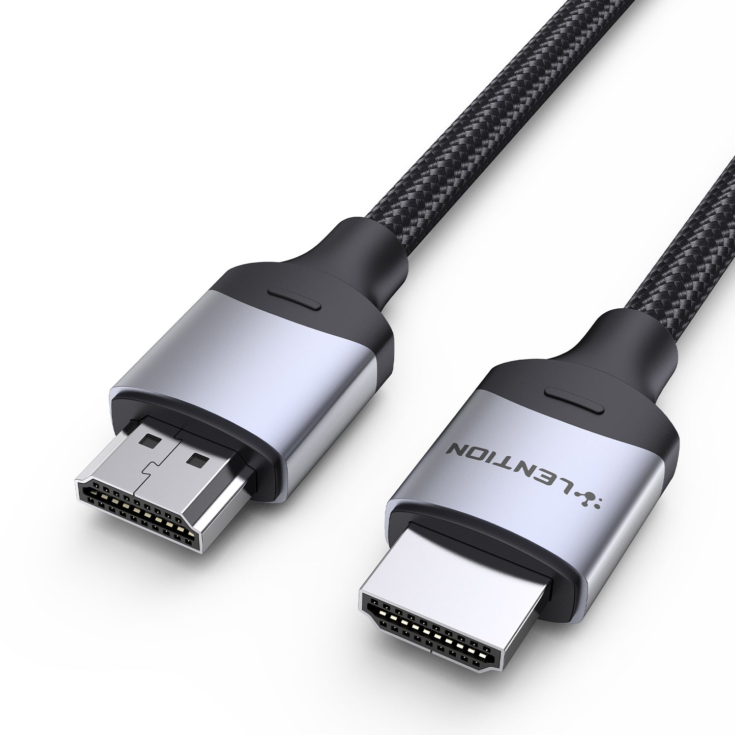 Uniqkart M1 2m Knitting Wire HDMI 2.1 Male to Male Connection Line 48Gbps High-Speed HDMI Extension Cable
