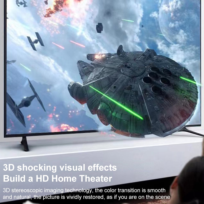 A8K-16 Opposite U-Shaped 8K HD Video HDMI Male to HDMI Female Converter Extension Adapter
