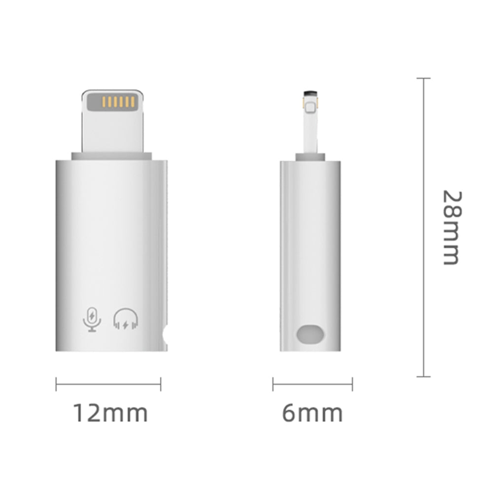 8 Pin Lightning Male to USB 3.1 Type-C Female Converter Aluminum Alloy OTG Adapter