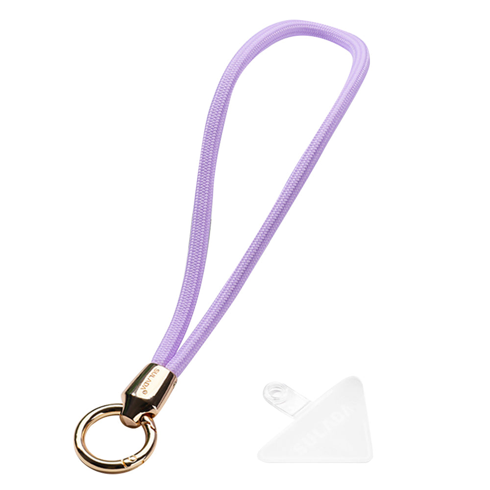 Uniqkart Cell Phone Lanyard Nylon Phone Tether Safety Strap Smartphone Wrist Strap with Key Chain Holder / Patch, Short Style - 7