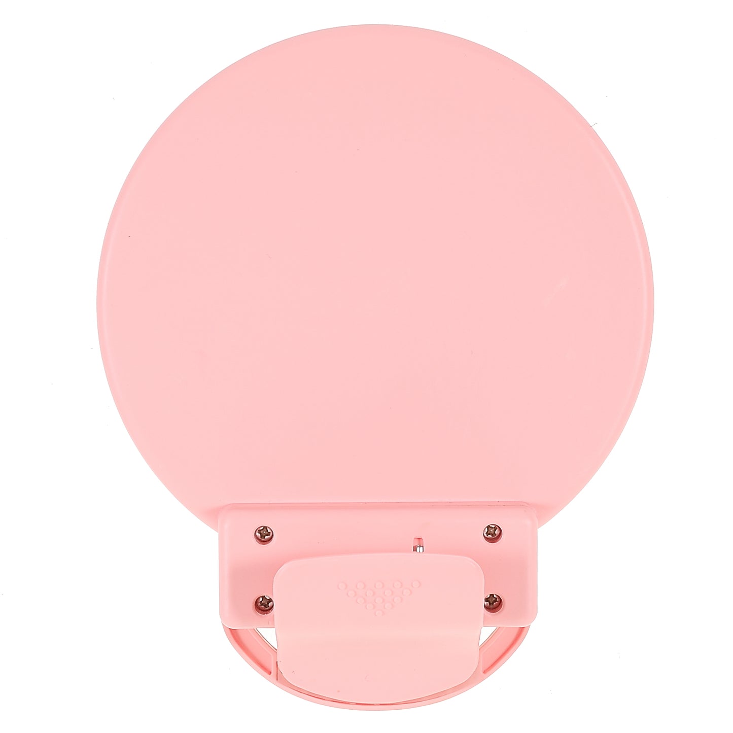 AL-20 Clip-on RGB LED Fill Ring Light with Mirror for Selfie Makeup Live Broadcast - Pink