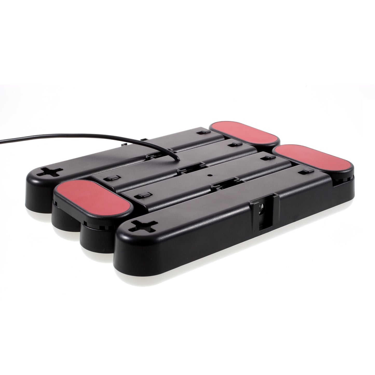 DIY 4 Sections Wire Control Folding LED Selfie Fill Light for Live Stream YouTube Video Makeup Photography