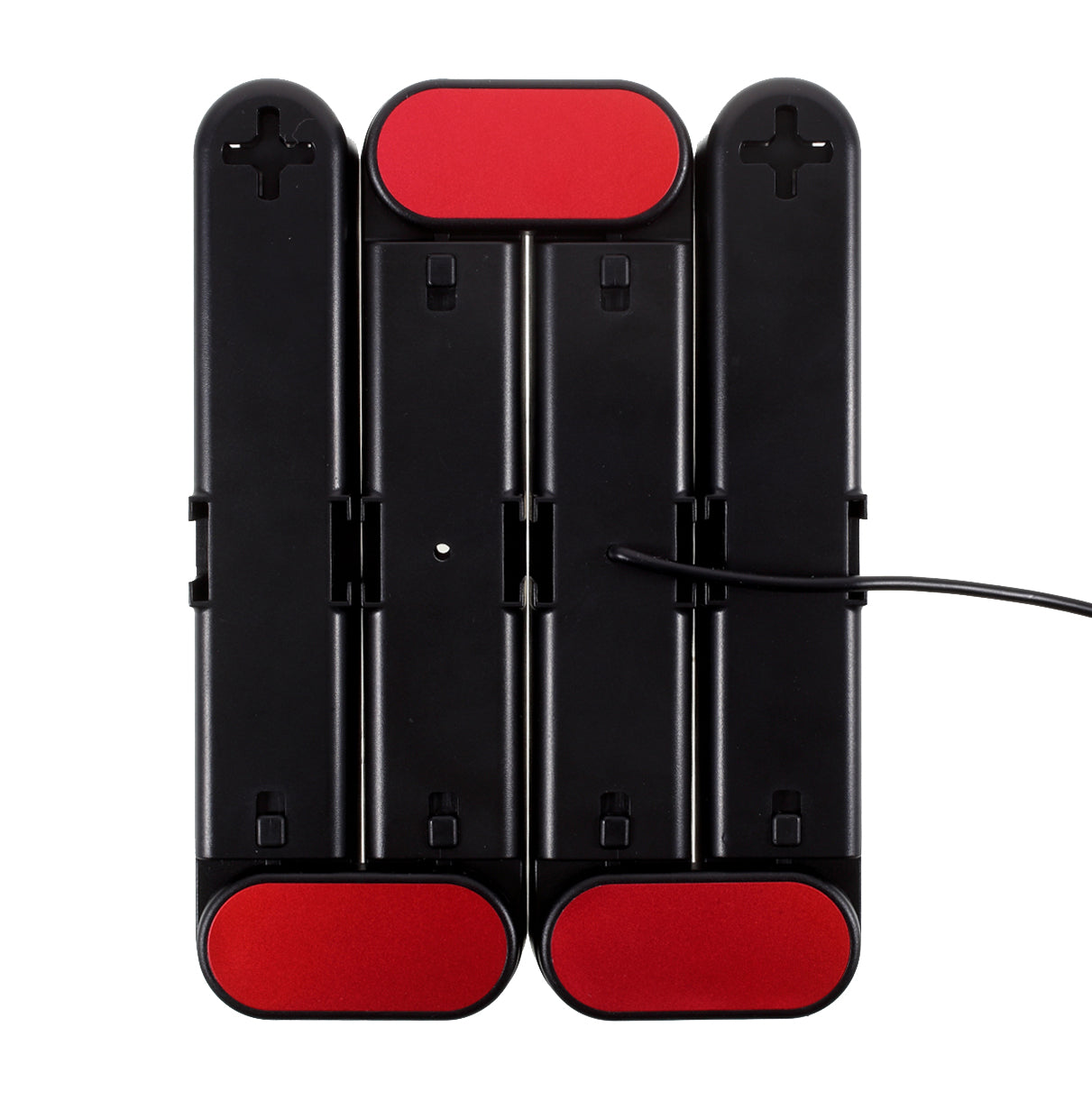 DIY 4 Sections Wire Control Folding LED Selfie Fill Light for Live Stream YouTube Video Makeup Photography