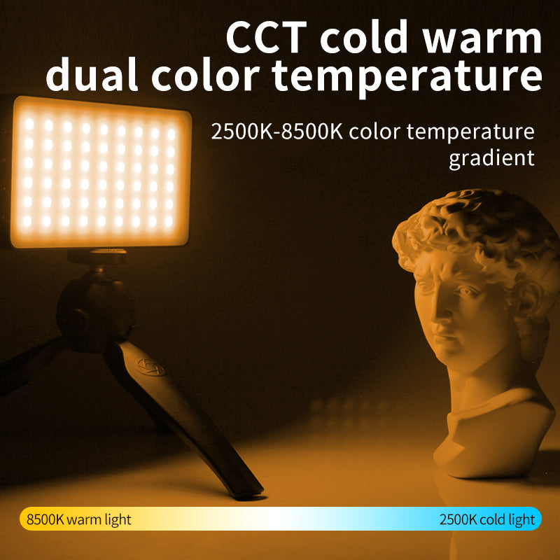 MAMEN M1 SE Dimmable Portable RGB LED Light 2500K-8500K Photography Fill Light for Photography/Party/Livestream/Concert