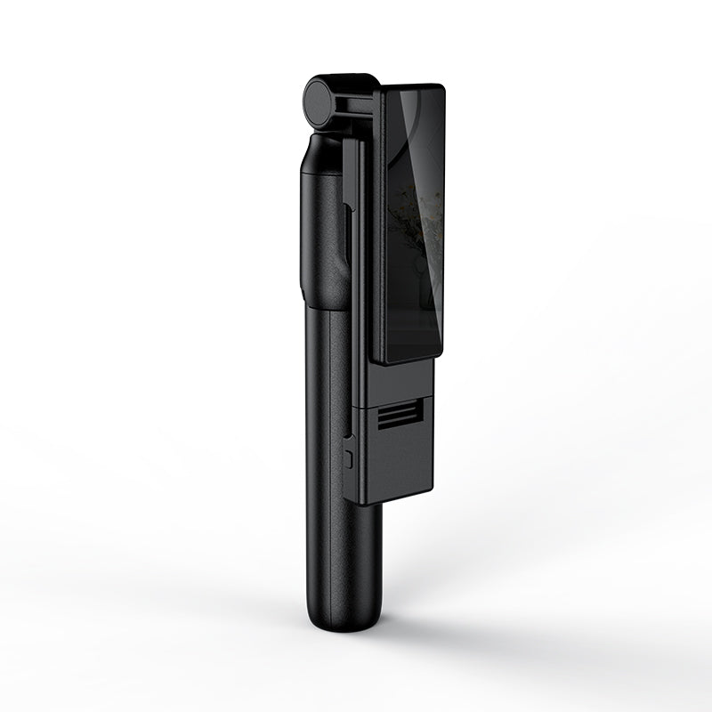 K12D Multi-functional Mobile Phone Bluetooth Selfie Stick with Fill Light Aluminum Tripod