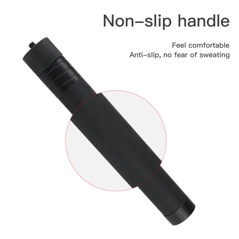 RCSTQ Four-section Scalable Aluminum Alloy Selfie Stick Extension Rod for Osmo Pocket 1/2