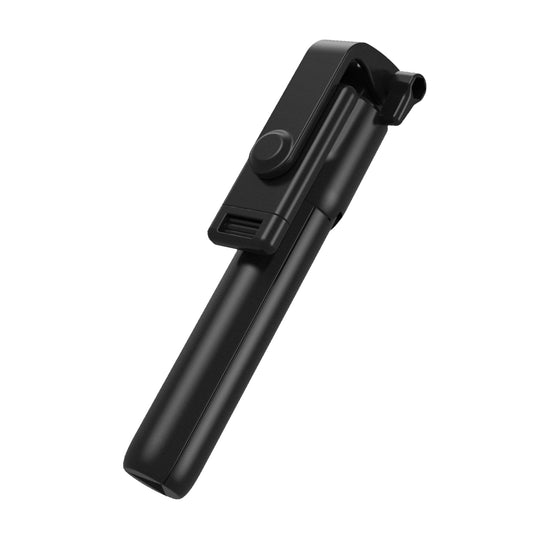 R1 Mobile Bluetooth Selfie Stick Tripod Remote Control Telescopic Rod Live Streaming Bracket - Black