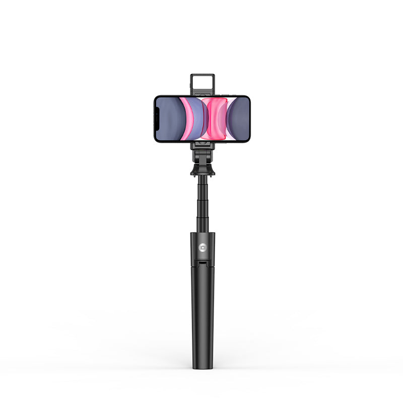 K22-S Bluetooth Multi-function Selfie Stick Live Stream Selfie Phone Holder Aluminum Alloy Telescopic Tripod with Fill Light