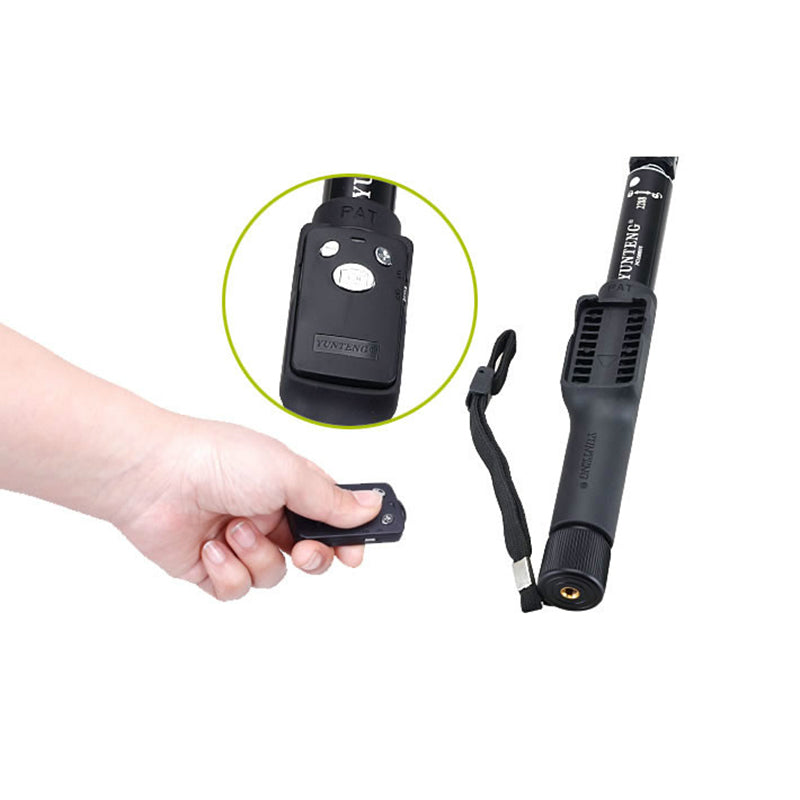 Uniqkart 2288 Extendable Selfie Stick Monopod with Bluetooth Remote and Phone Holder
