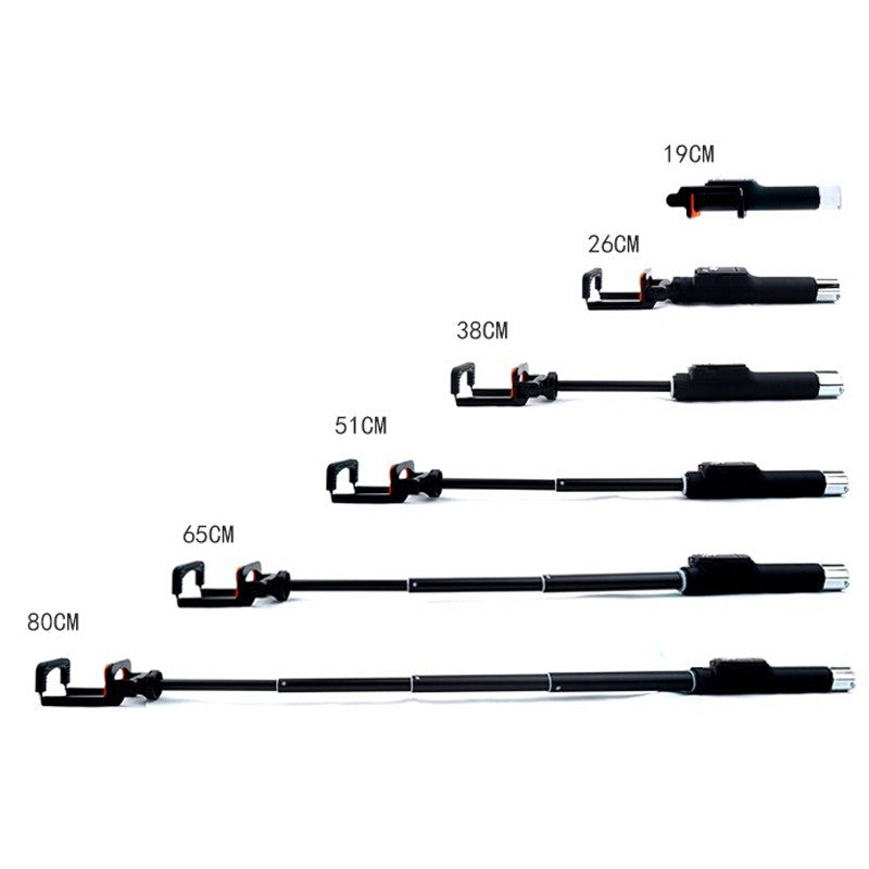 Uniqkart 888 Extendable Handheld Selfie Stick Monopod with Wireless Bluetooth Remote Shutter