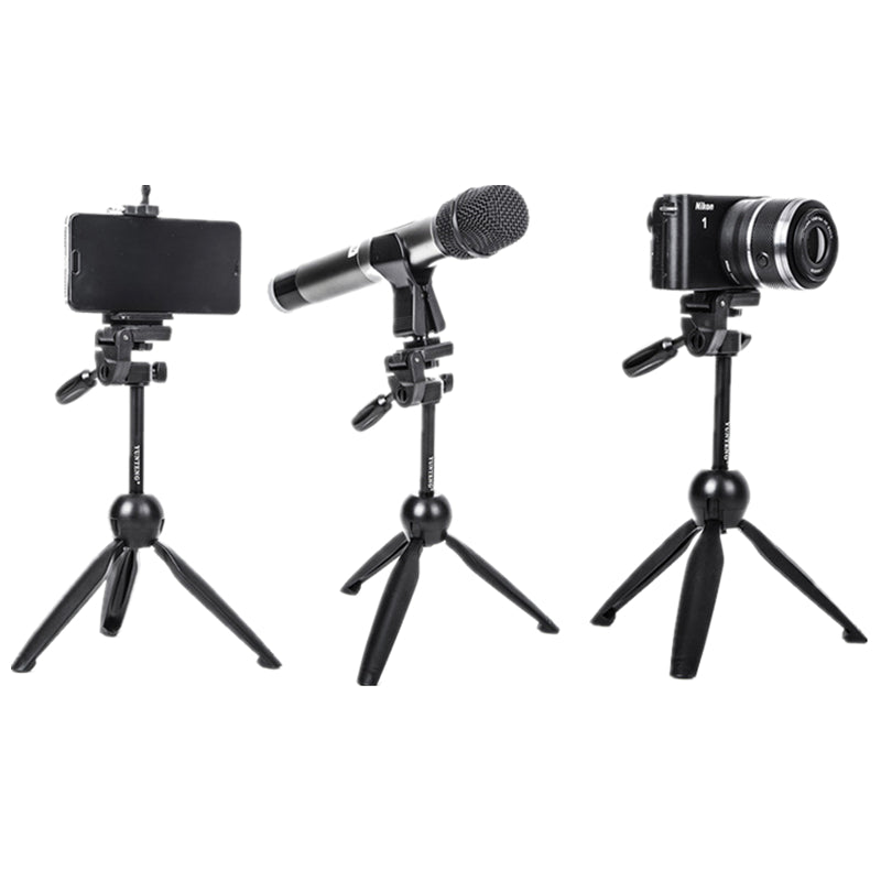 YUNTENG 2280 Multifunction Professional Desktop Mini Tripod for Phone Camera Microphone