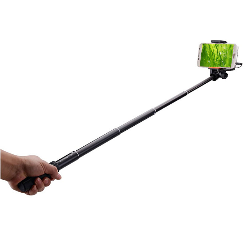 YUNTENG 808 Wired Mini Extendable Selfie Stick Monopod for iPhone Samsung Huawei Smartphone