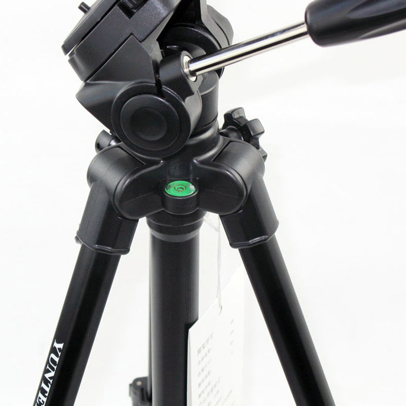YUNTENG VCT-590 Portable Tripod with Damping Head for Canon Nikon Sony SLR Camera