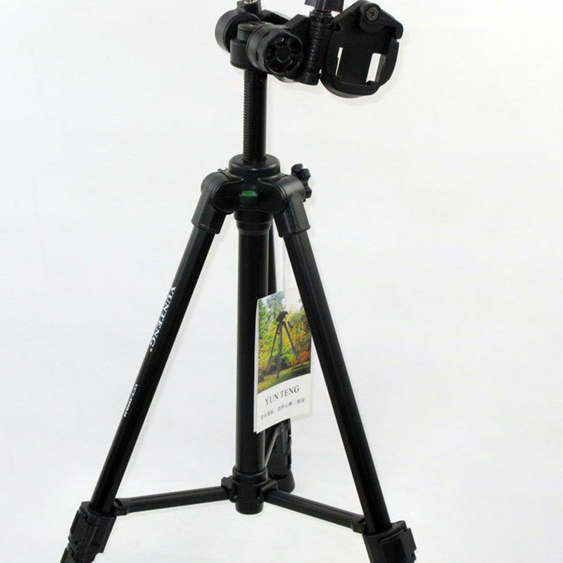 YUNTENG VCT-590 Portable Tripod with Damping Head for Canon Nikon Sony SLR Camera