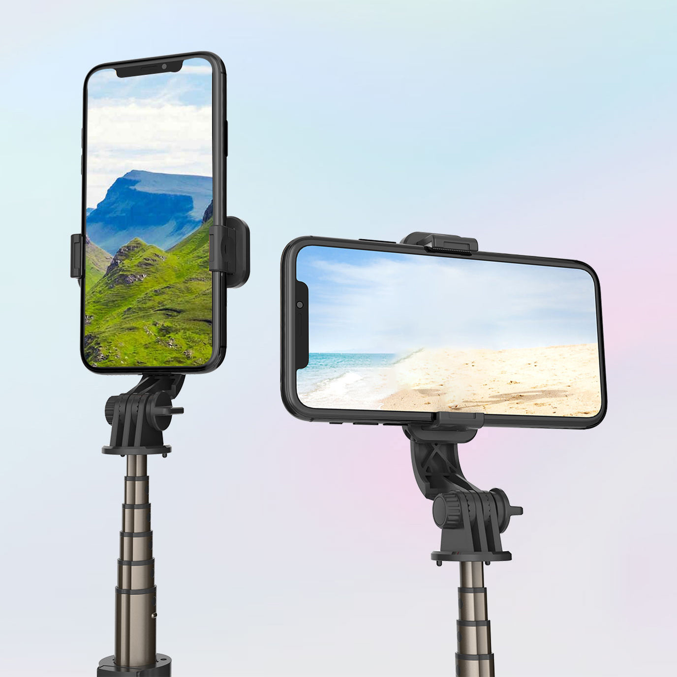 L10 Portable Bluetooth Selfie Stick Extendable Tripod Phone Stand with Remote