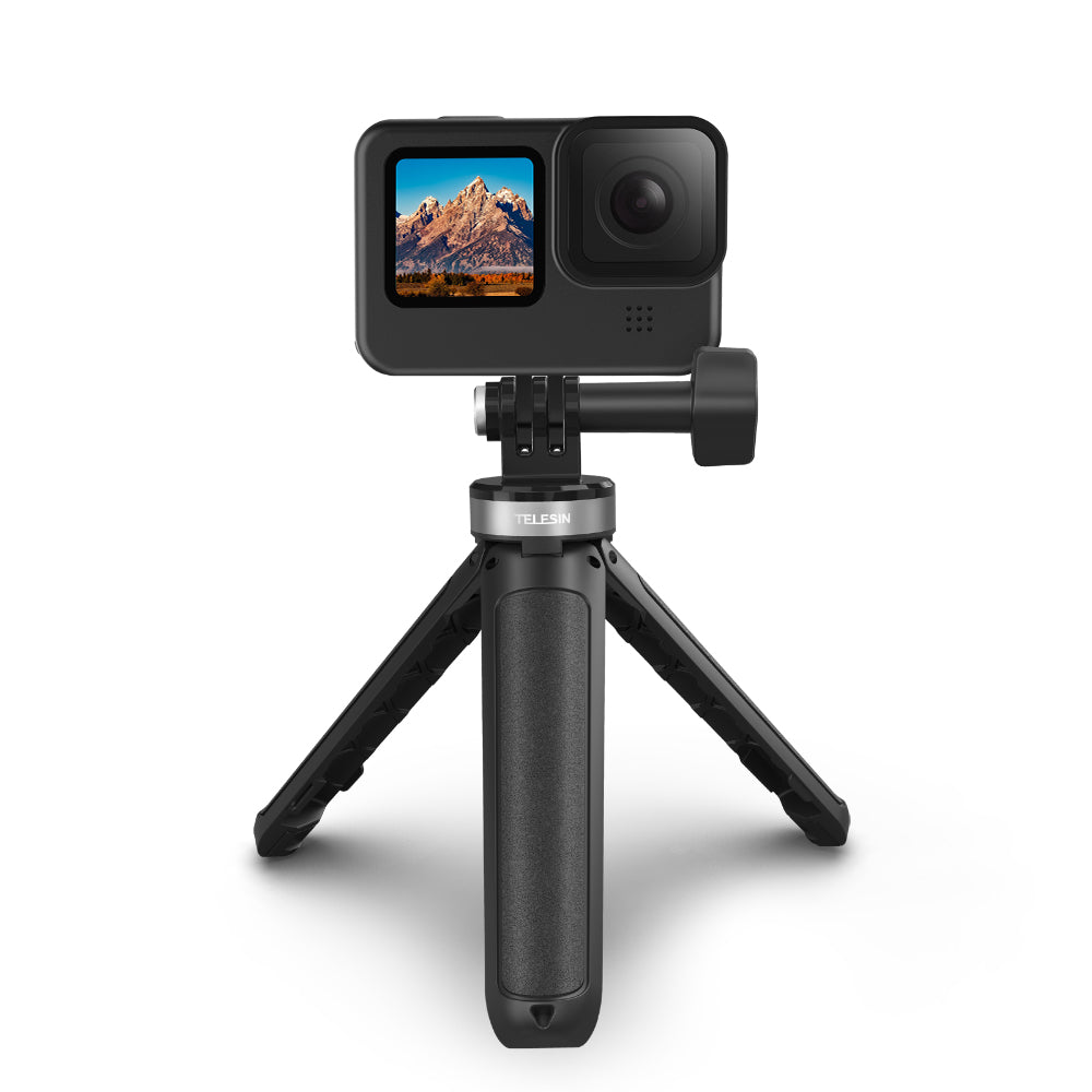 TELESIN GP-MNP-092-X Mini Extendable Selfie Stick Tripod Desktop Stand for GoPro Action Camera