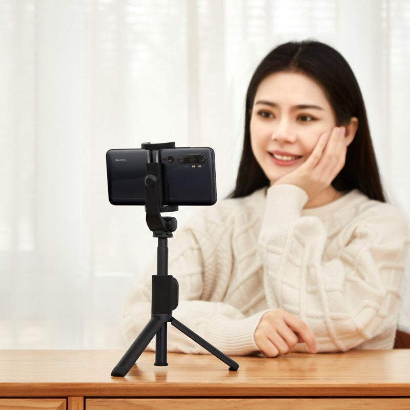 Xiaomi XMZPG05YM Portable Zoom Selfie Stick Bluetooth Remote Foldable Extendable Monopod 360 Degree Rotatable Phone Tripod