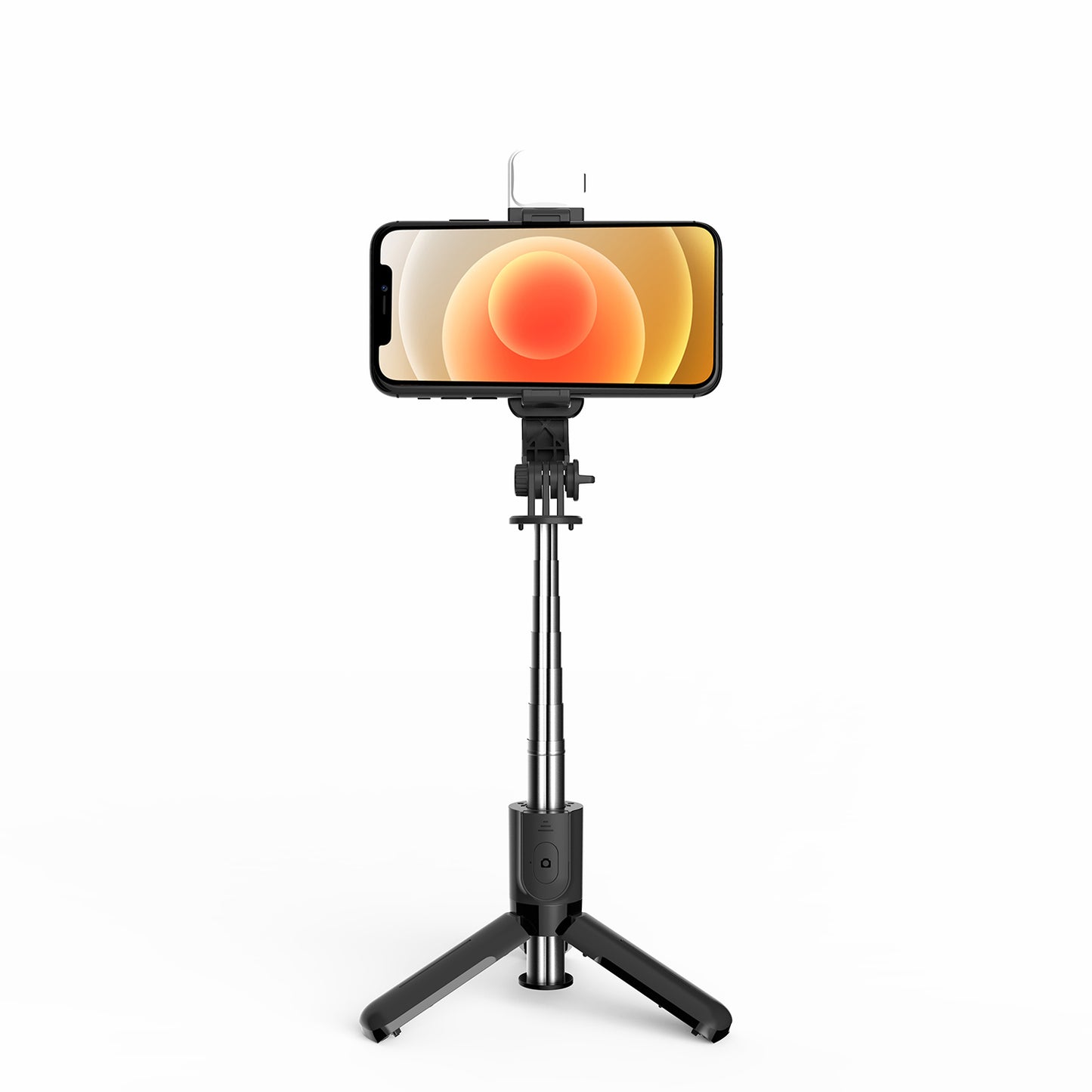 L11S Mini Wireless Bluetooth Selfie Stick Foldable Tripod Monopod with Fill Light Remote Shutter for Smart Phone