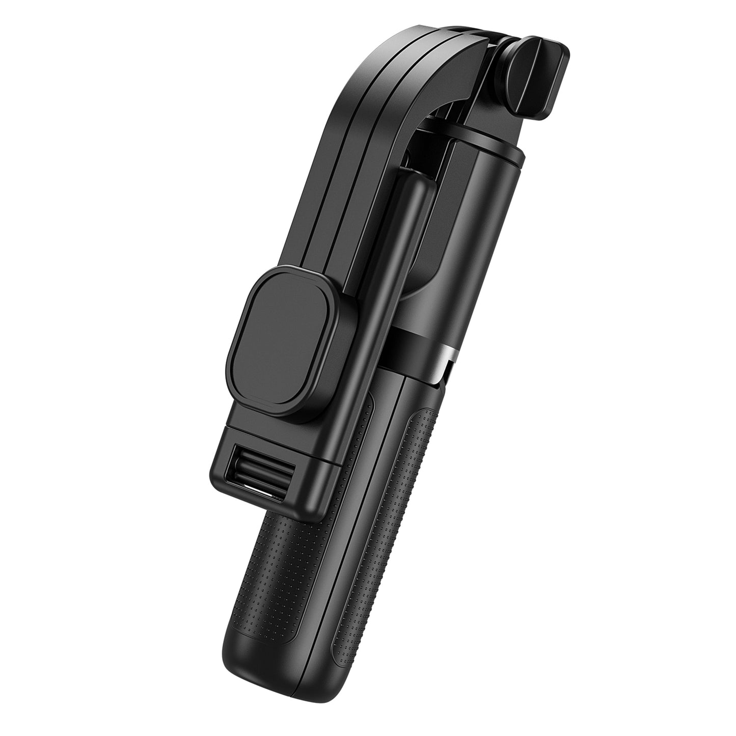 H8 3 in 1 Selfie Stick Phone Tripod Extendable Monopod with Bluetooth Remote for Smartphone Selfie Stick - Black