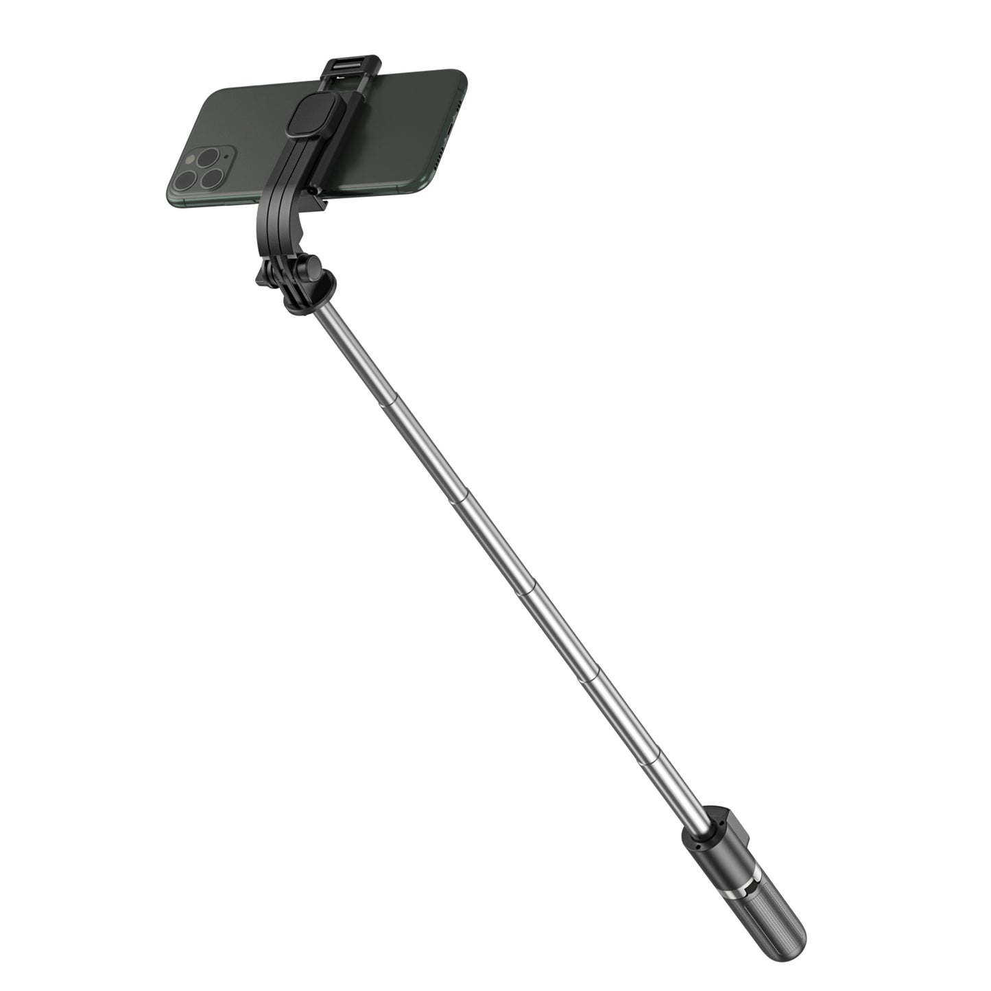 H8 3 in 1 Selfie Stick Phone Tripod Extendable Monopod with Bluetooth Remote for Smartphone Selfie Stick - Black