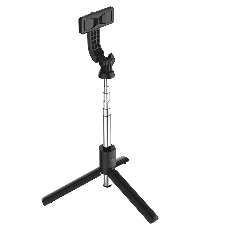 V01S 5inch Detachable Ring Light with Stainless Steel Folding Tripod Selfie Stick and Bluetooth Remote