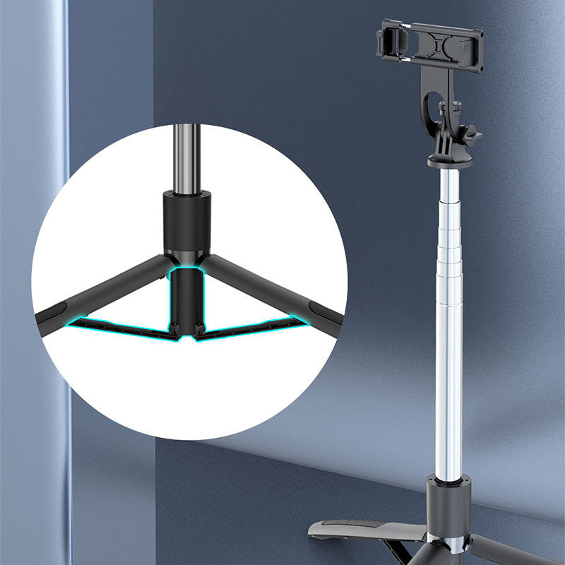 Q05 1580mm Bluetooth Selfie Stick Mobile Phone Tripod Stand with Bluetooth Remote for Android iOS