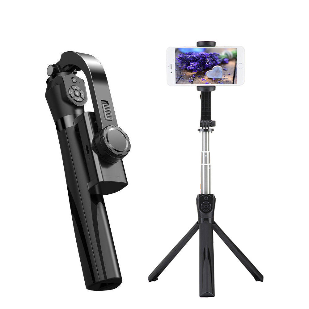 WH-11 Anti-shake Gimbal Stabilizer Handheld Selfie Stick Tripod for Smartphone Live Streaming/Video shooting