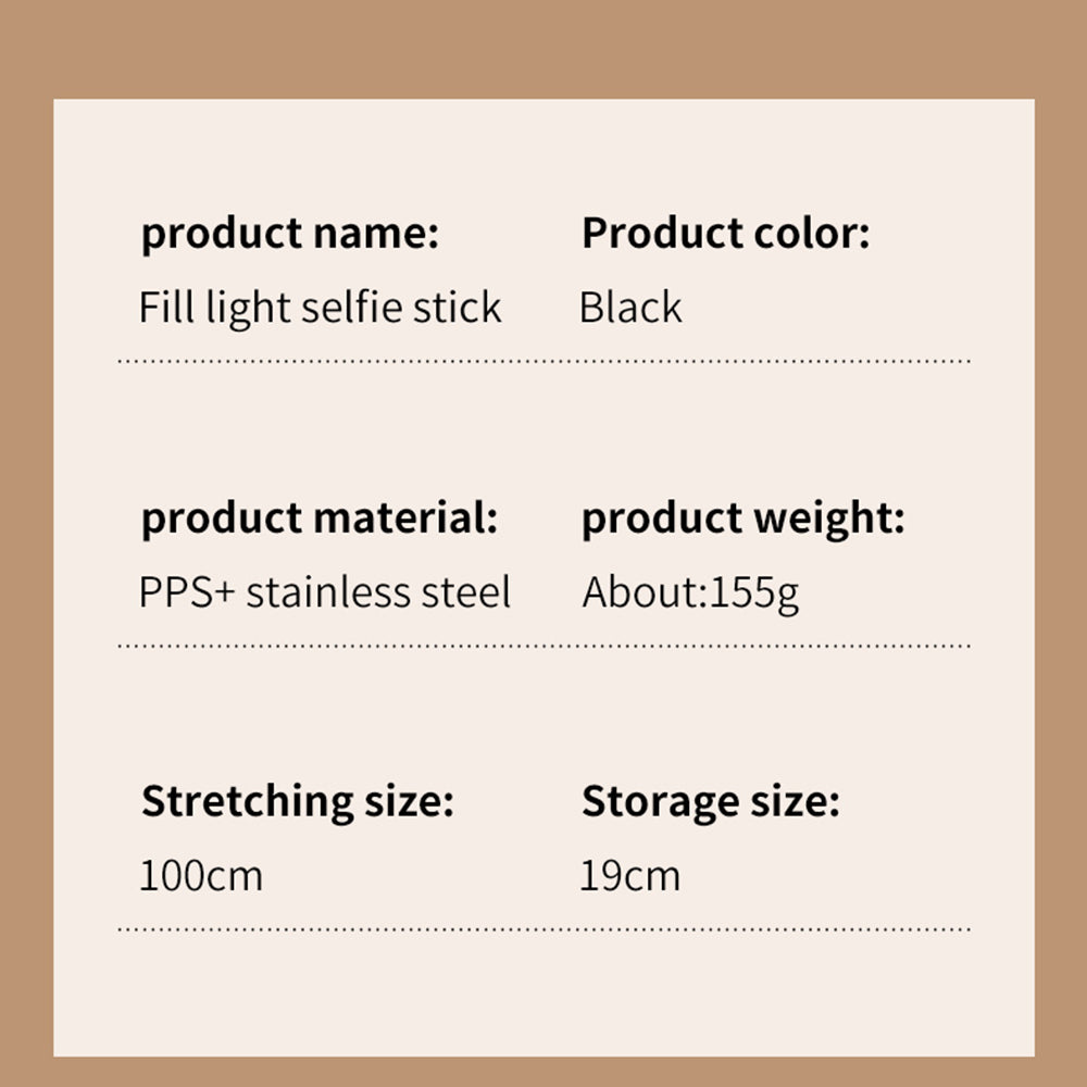 KH1 Folding Live-stream Bluetooth Selfie Stick Integrated Portable Mobile Phone Tripod Stand without Light (0.7m)