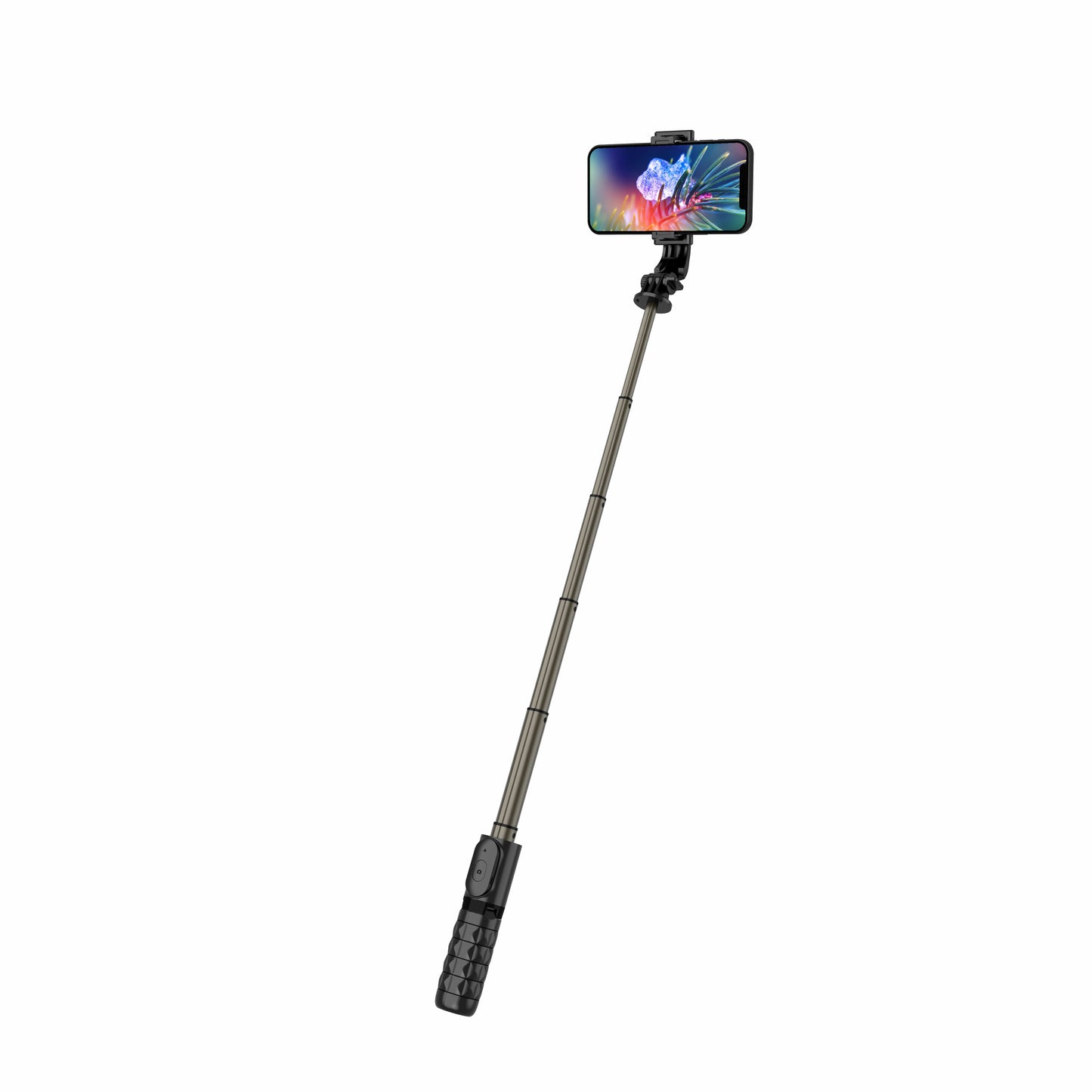 Q10 Mini Bluetooth Remote Control Mobile Phone Holder Tripod Extendable Aluminium Alloy Pole Live Streaming Selfie Stick