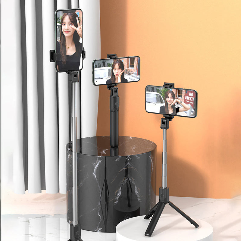 S05 2 in 1 Bluetooth Selfie Stick with Built-in Remote Control Portable Telescopic Tripod