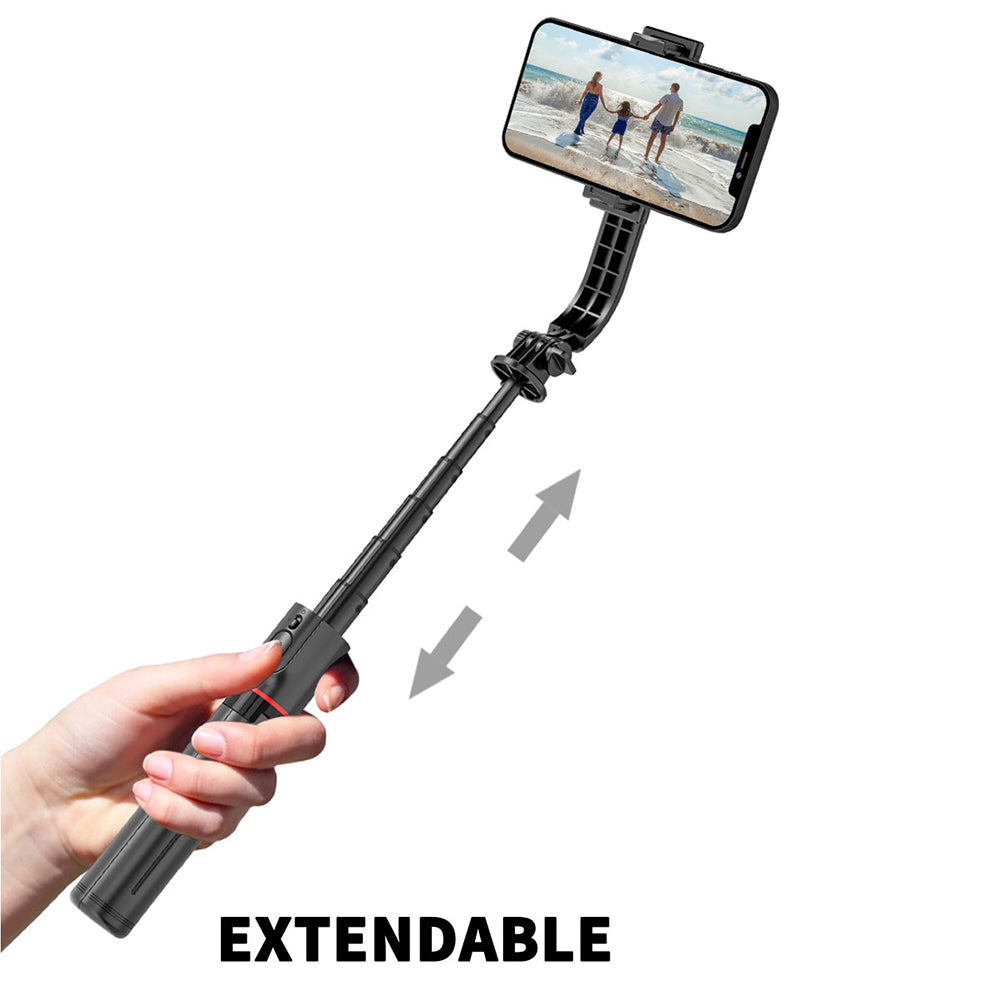 L12 1060mm Portable Strengthened Extendable Selfie Stick Multi-Functional Handheld Tripod Stand with Wireless Remote