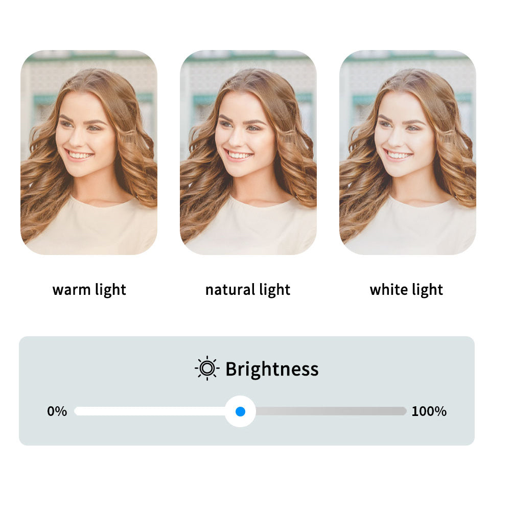 L12D 1085mm Dual Fill Lights Version - Adjustable Light Mode Wireless Control Multi-Functional Extendable Portable Handheld Selfie Stick Selfie Tripod Stand