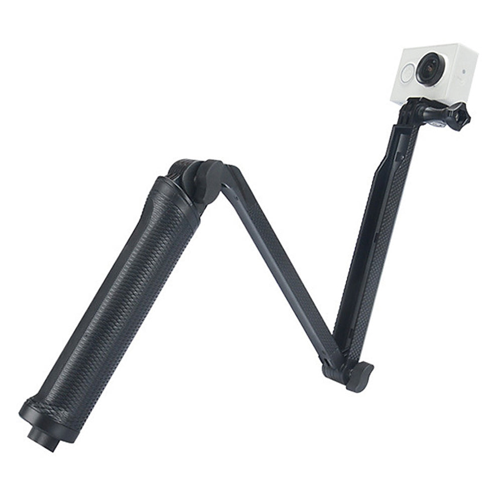 X-119-1 For GoPro 3-Way Foldable Pole Monopod Camera Tripod Stand Holder Extendable Arm Mount