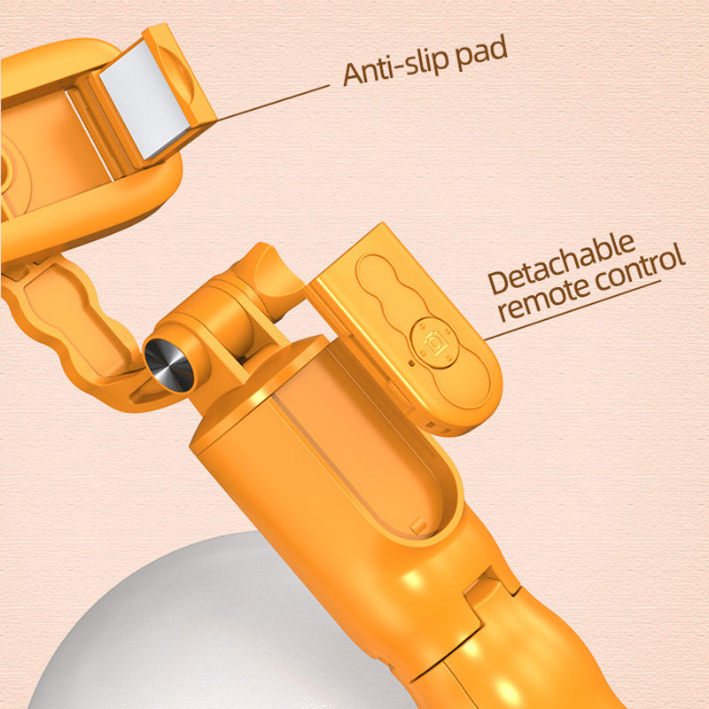 KT01 70cm Extendable Selfie Stick Aluminum Alloy Tripod Stand with Wireless Bluetooth Remote Control