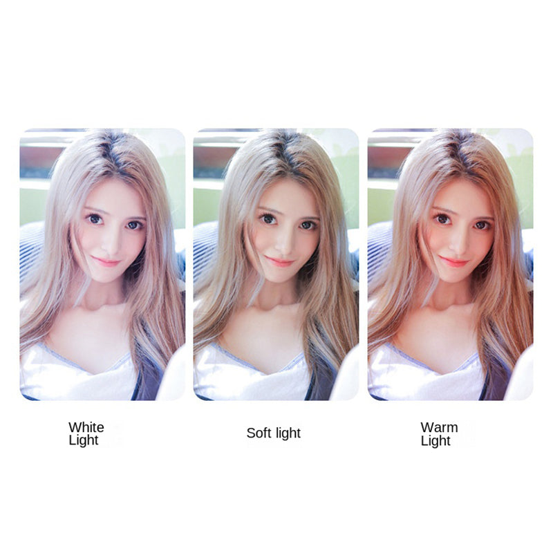 P100D-2 1.8m Aluminum Alloy Telescopic Selfie Stick Bluetooth Remote Control Tripod with Dual Fill Lights