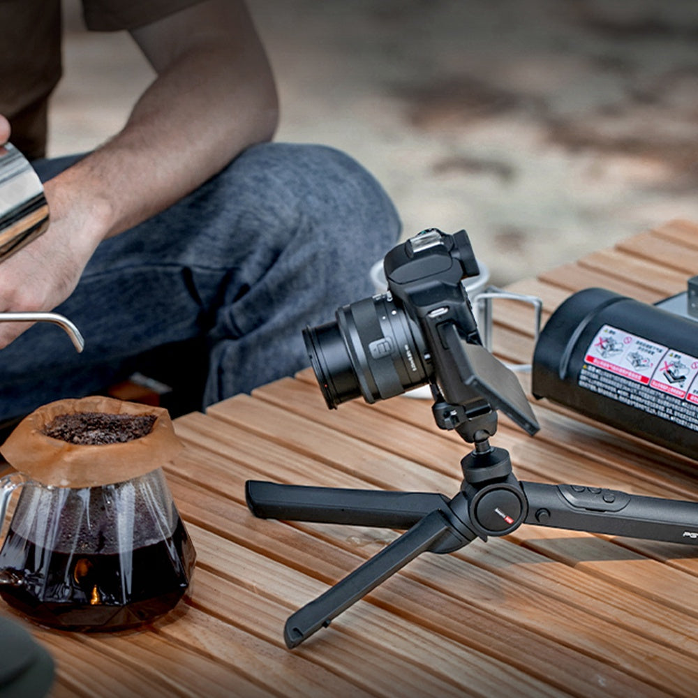 P-CG-081 Mantispod Mini Camera Tripod Stand Video Vlogger Desktop Shooting Mount Bracket (without Panoramic Ball Head and Remote Control)