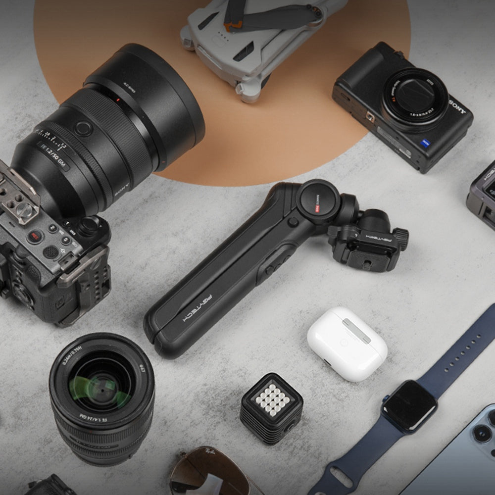 P-CG-081 Mantispod Mini Camera Tripod Stand Video Vlogger Desktop Shooting Mount Bracket (without Panoramic Ball Head and Remote Control)