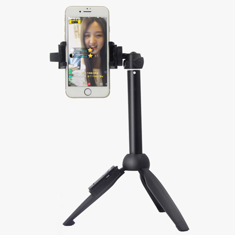 YT-9928 Portable Telescopic Selfie Stick Tripod 3.5-6.8 inch Phone Holder Stand Bluetooth Remote Control Photography Tripod